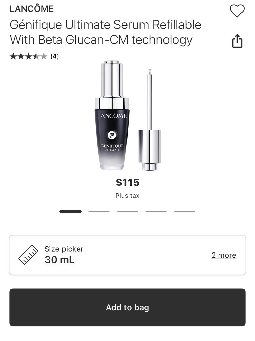 【Brand New】Lancôme Génifique Serum Set 38ml (3×8ml + 2×7ml) Skincare Bundle - Picture 6 of 11